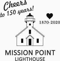 Black and white drawing 150 year celebration logo